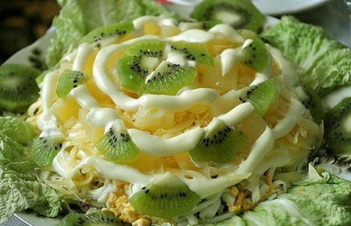 Безумно красивый салат 