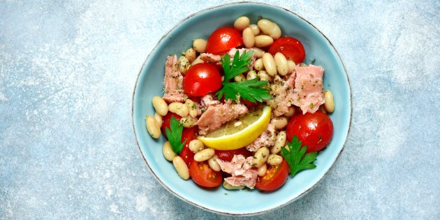 Салат с тунцом – вкусно, быстро и просто